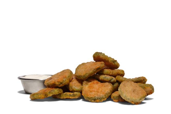 Order Fried Pickles food online from Hat Creek Burger Co. store, Temple on bringmethat.com