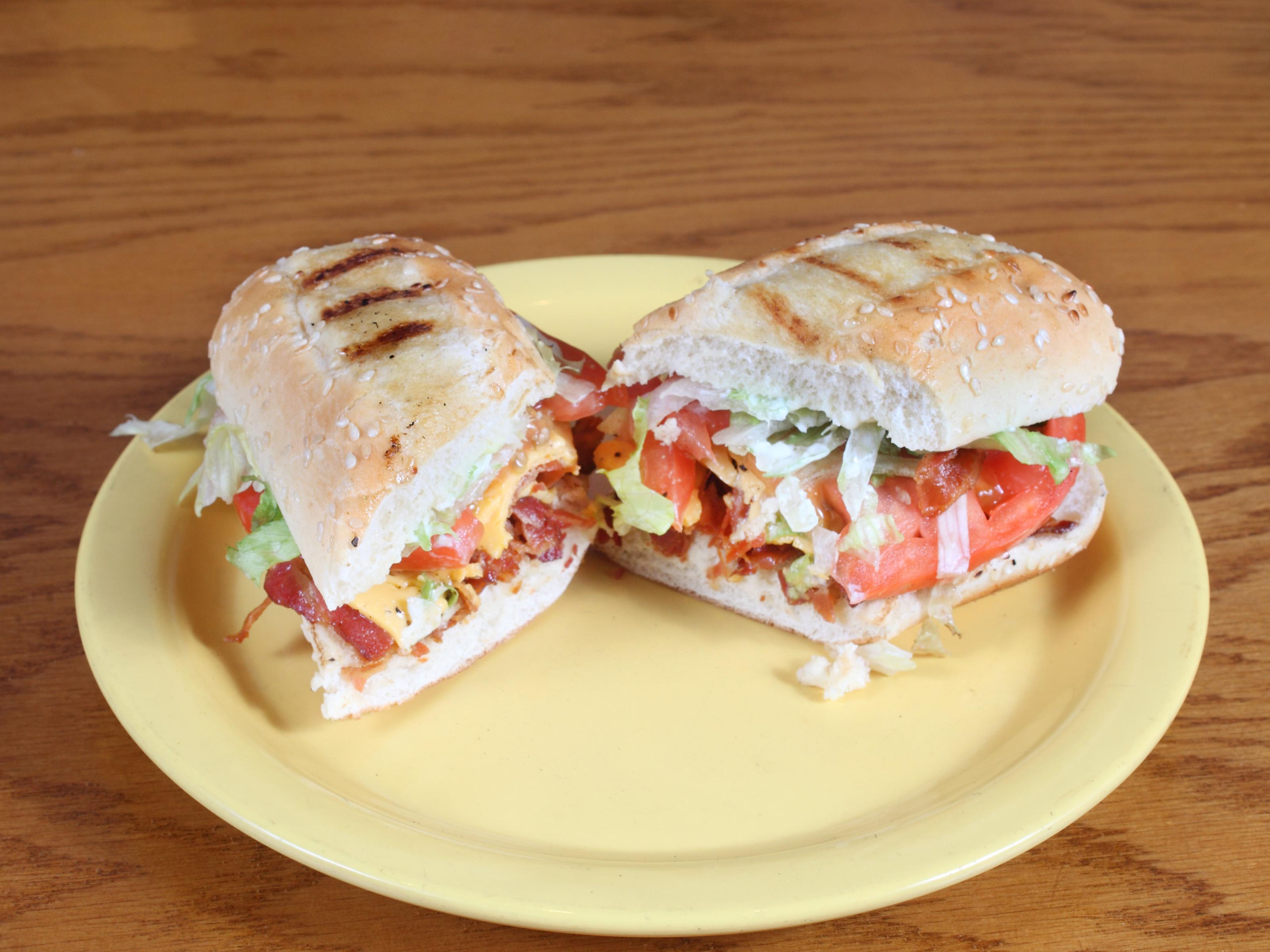 Order B.L.T. Sandwich food online from P.T.'s Olde Fashioned Grille store, Goldsboro on bringmethat.com