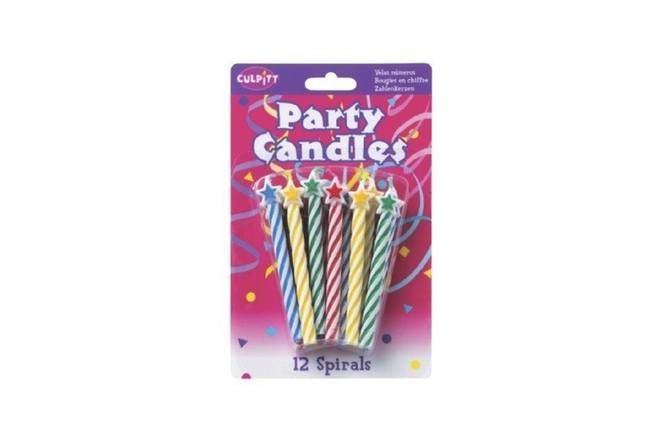 Order 12-Pack Birthday Candles food online from Cold Stone Creamery store, Virginia Beach on bringmethat.com