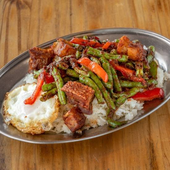 Order Pad Prik Khing Moo Krob food online from Let Pho store, Sherman Oaks on bringmethat.com