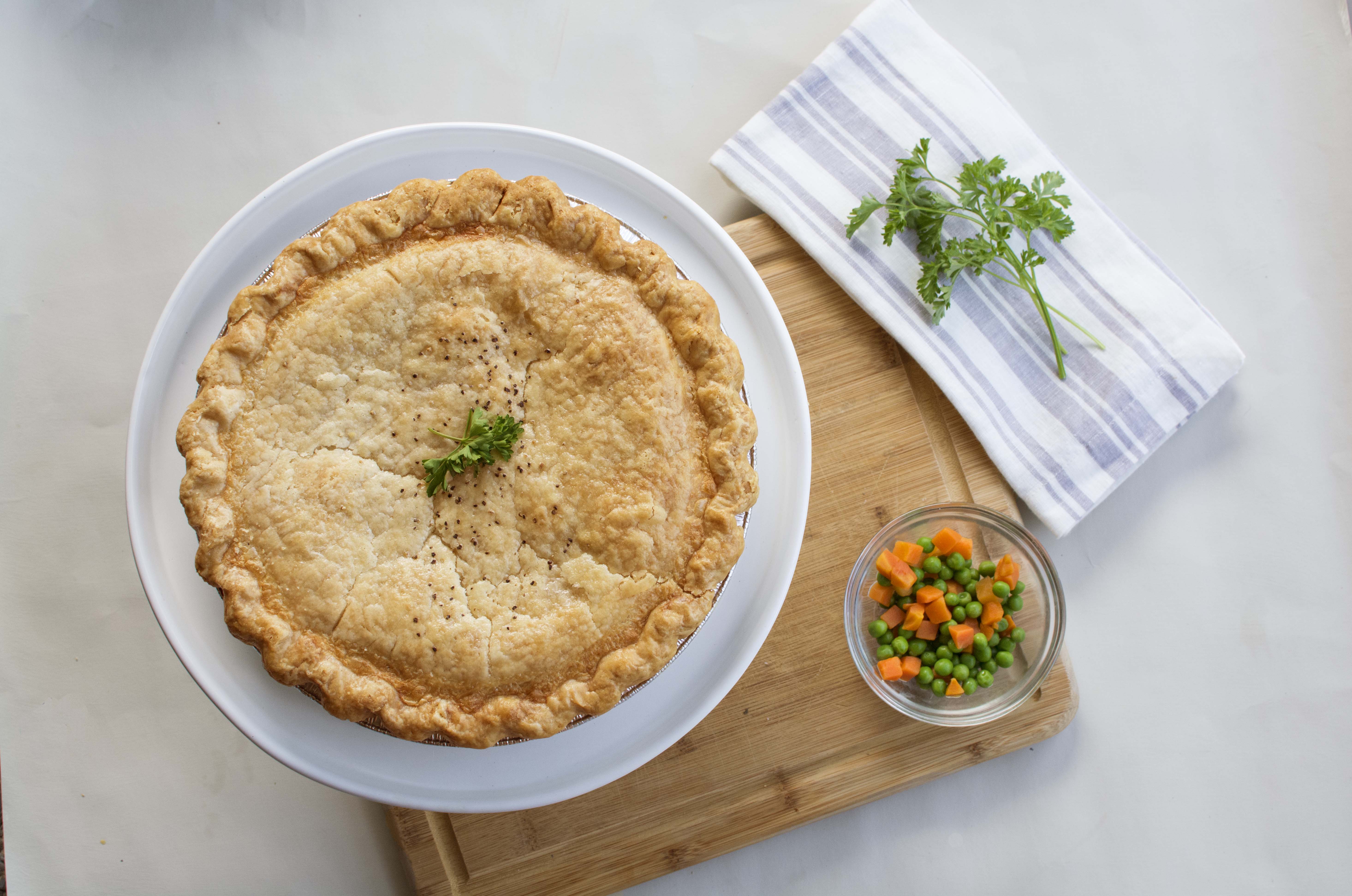 Order 10" Chicken Pot Pie food online from Southern Baked Pie Company store, Gainesville on bringmethat.com