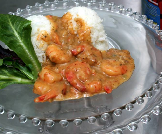 Order Shrimp Creole Lunch food online from The Jamaican Cajun Food Truck store, Beaumont on bringmethat.com