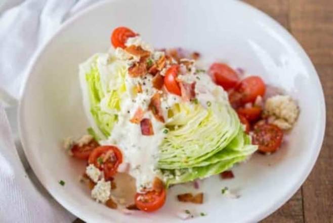 Order Wedge Salad food online from Salerno Pizzeria & Sports Bar store, Hodgkins on bringmethat.com