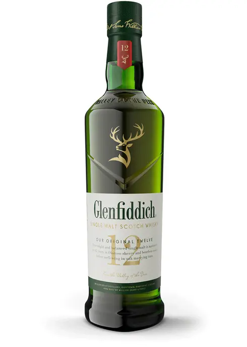 Order Glenfiddich 12 Year Old 750 ml. food online from Mirage Wine & Liquor store, Palm Springs on bringmethat.com