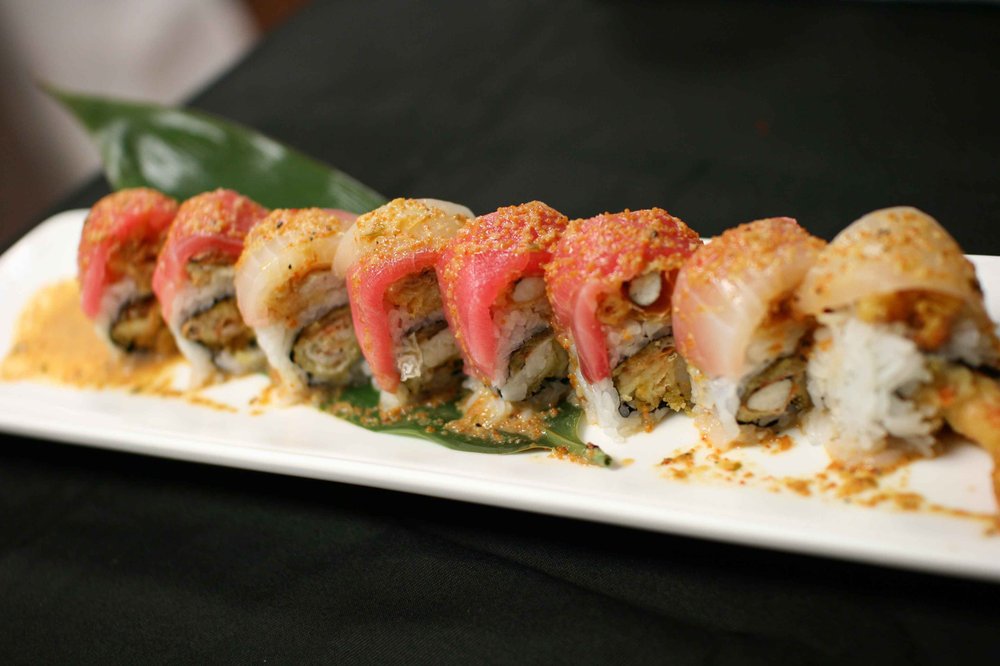 Order First Kiss Roll food online from Arata Sushi & Bowl store, Las Vegas on bringmethat.com