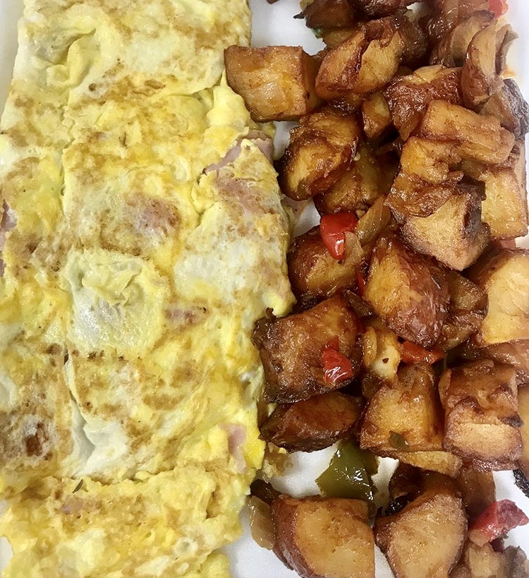 Order Meat and Cheese Omelet food online from Max Bialystok & Company store, Long Beach on bringmethat.com