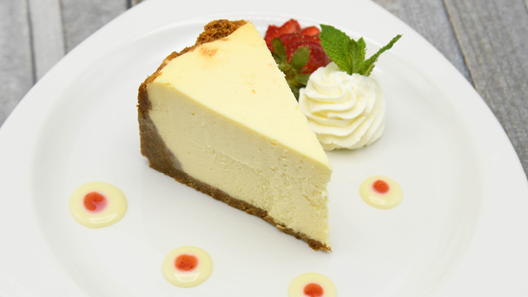 Order NY Style Cheese Cake food online from Chart House store, Philadelphia on bringmethat.com
