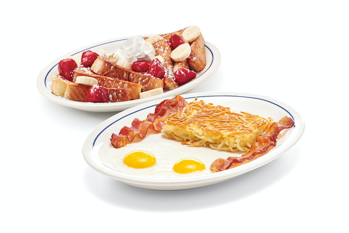 Order Create Your Own French Toast Combo food online from Ihop store, Cambridge on bringmethat.com