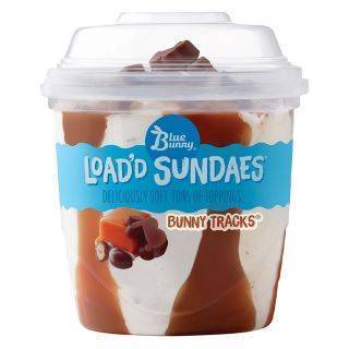 Order Bunny Tracks Loaded Sundae (8.5 fl oz.) food online from The Ice Cream Parlor store, Colorado Springs on bringmethat.com