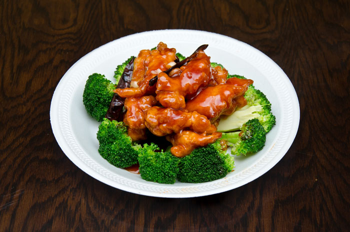 Order 62. Orange Flavor Chicken food online from Harvest chinese & thai cuisine store, New York on bringmethat.com