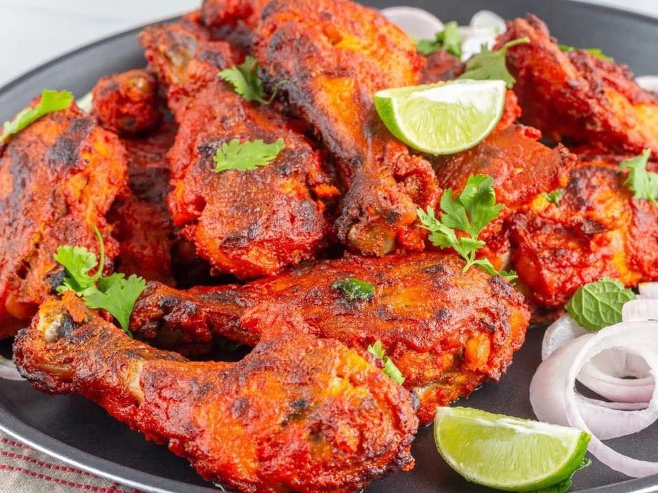 Order Tandoori Chicken food online from Nawab Indian Cuisine store, Huntington on bringmethat.com