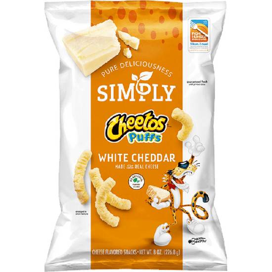 Order CHEETOS Simply Puffs White Cheddar Cheese food online from Anderson Convenience Markets #140 store, Omaha on bringmethat.com