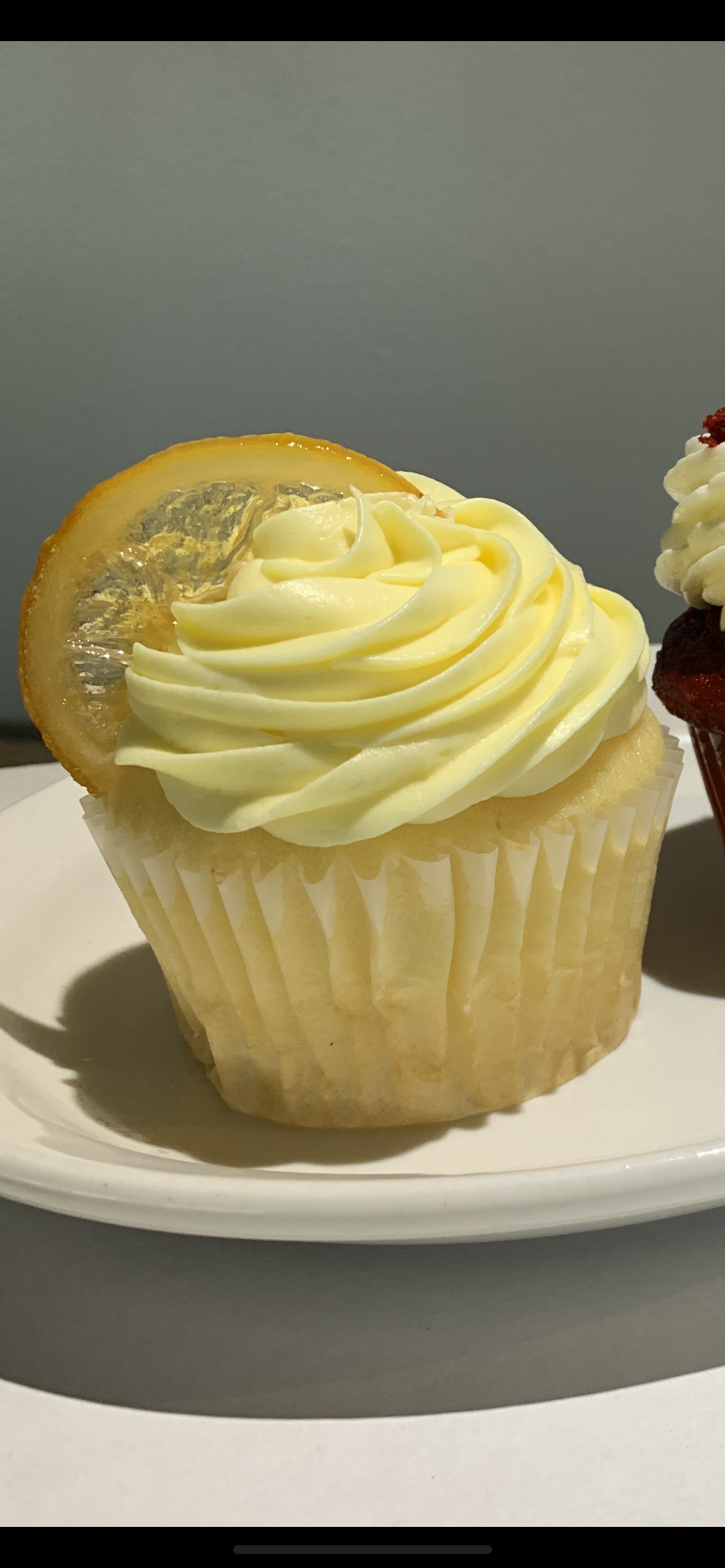 Order Jumbo Filled Limoncello Cupcake food online from Salerno's Restaurant & Pizzeria store, Gilbert on bringmethat.com