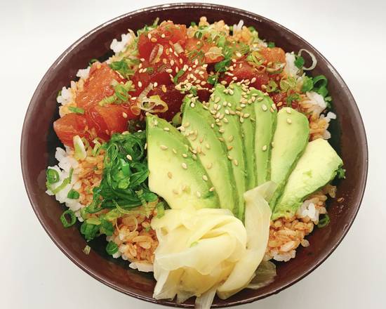 Order Tuna Poke Don food online from Narumi Sushi store, Lemon Grove on bringmethat.com