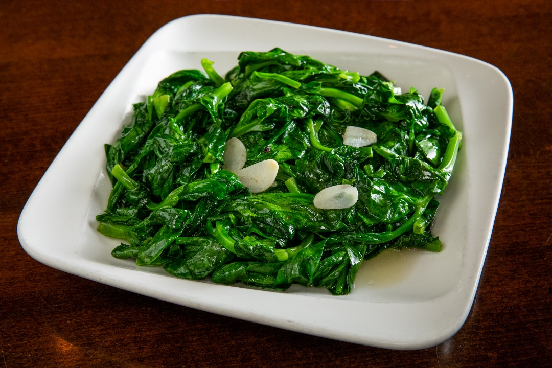 Order 蒜炒豆苗 Pea Leaves with Garlic food online from Han Dynasty store, Exton on bringmethat.com