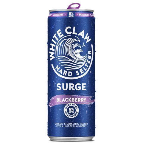 Order White Claw Surge Blackberry 16oz Can food online from 7-Eleven store, New York on bringmethat.com