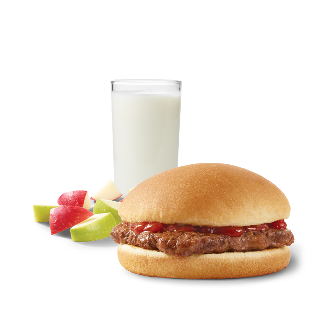 Order Kids' Hamburger food online from Wendy store, Dunnellon on bringmethat.com