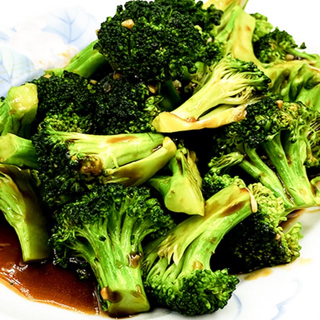 Order Vegan Broccoli with Oyster Sauce food online from New Shanghai Restaurant store, Lake Forest on bringmethat.com