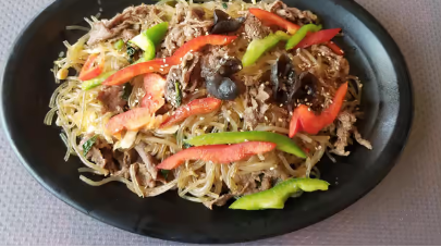 Order Japchae food online from Iconic Fried Chicken store, San Jose on bringmethat.com