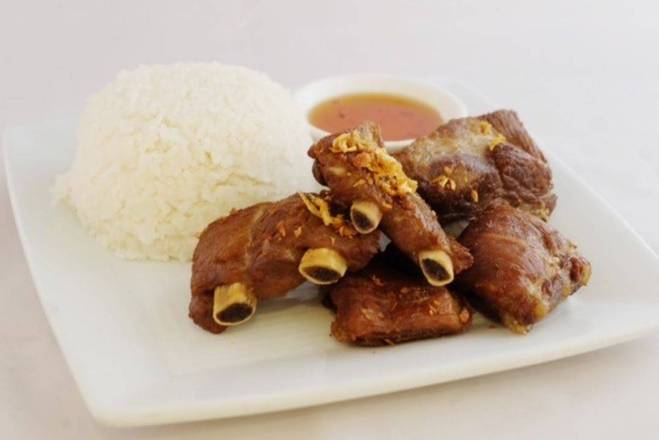 Order Garlic Spare Ribs food online from Noodle World store, San Marino on bringmethat.com