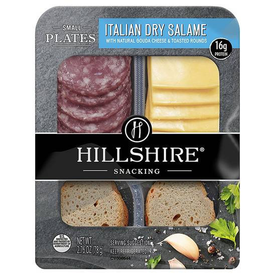 Order Hillshire Italian Dry Salame & Gouda Cheese with Crackers  2.76oz food online from Everyday Needs by Gopuff store, San Luis Obispo on bringmethat.com