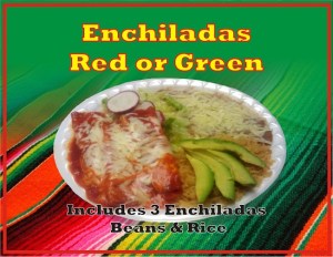 Order Enchiladas Combination food online from El Grullo Restaurant store, Mesa on bringmethat.com