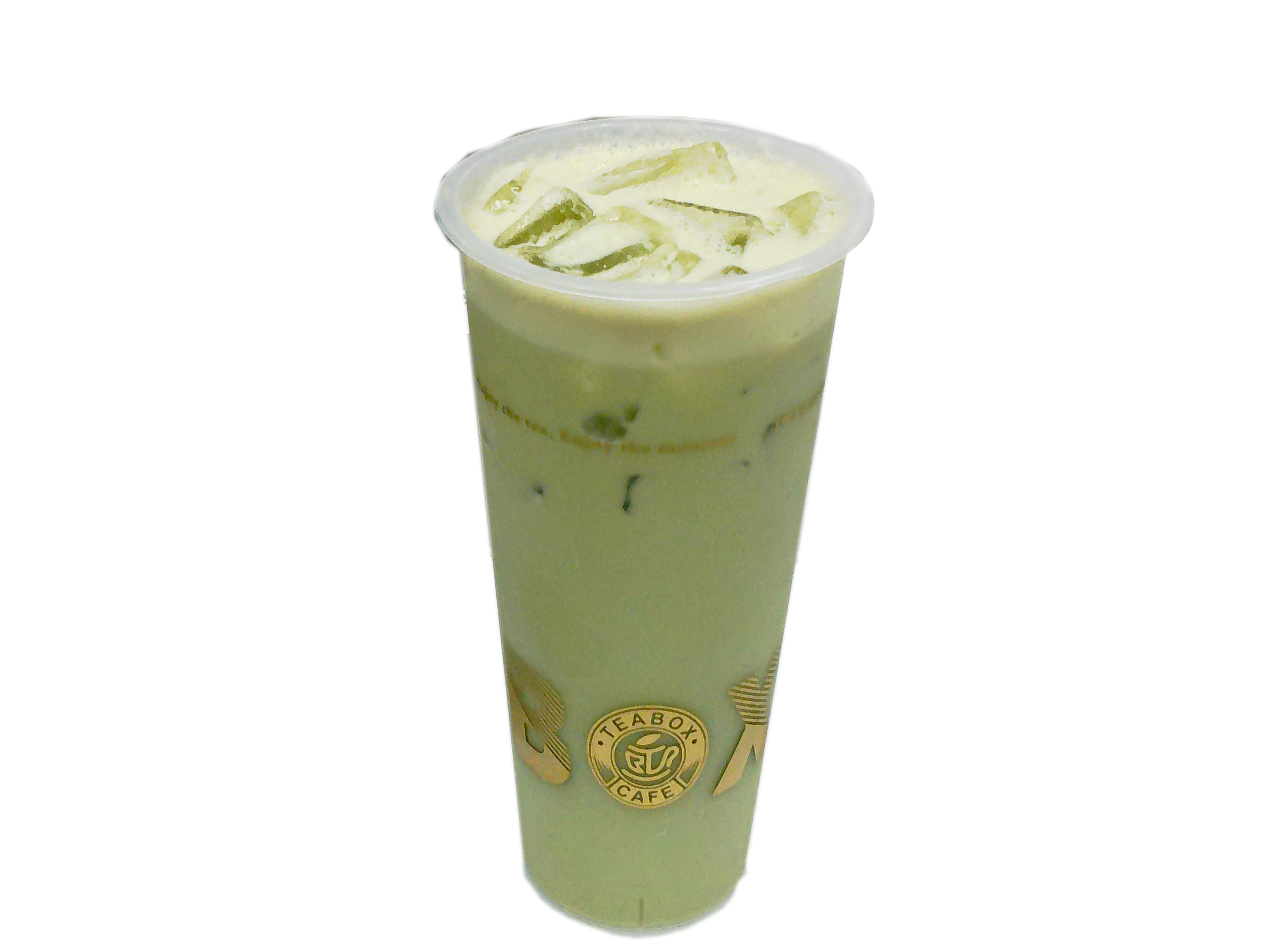 Order D3. Honey Green Milk Cold Tea food online from Teabox Cafe store, Lancaster on bringmethat.com