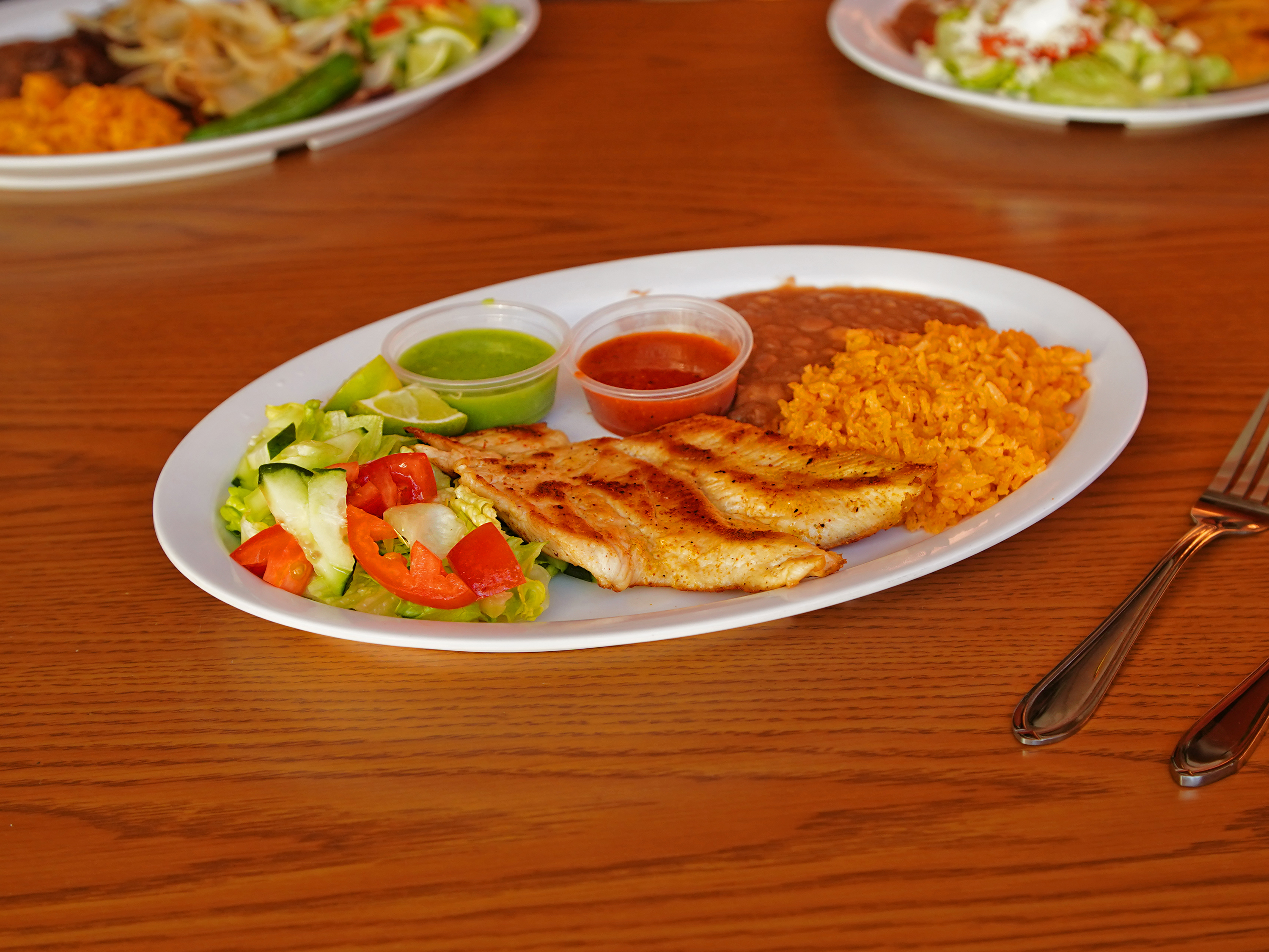 Order Grilled Chicken Breast food online from El Rinconcito Taqueria store, Los Angeles on bringmethat.com