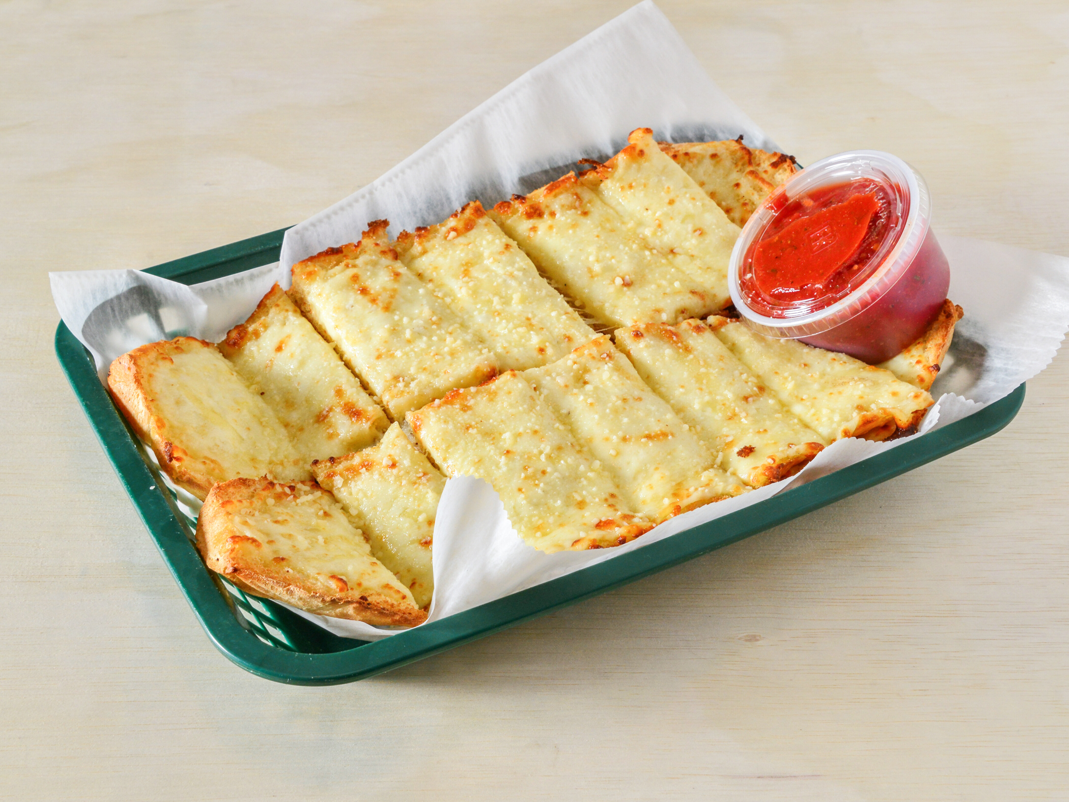 Order Garlic Toast with Cheese food online from Cavoni Pizza & Grinders store, Battle Creek on bringmethat.com