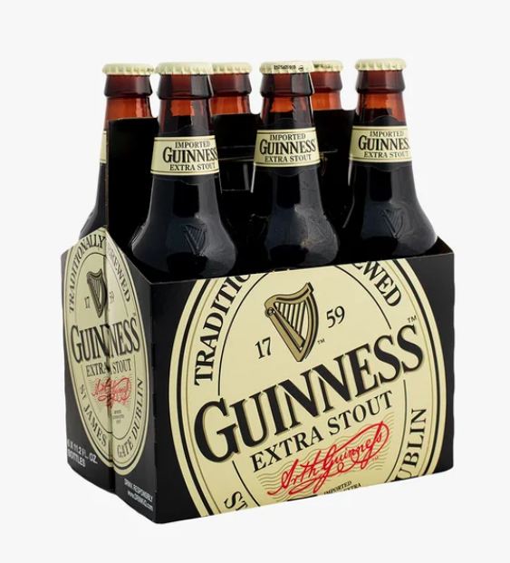 Order Guinness Extra Stout 6 Pack food online from Terners Liquor store, Los Angeles on bringmethat.com