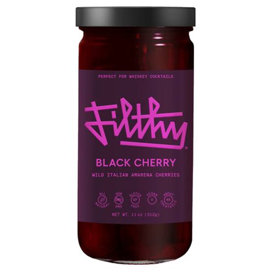 Order Filthy Black Cherries 8oz food online from Everyday Needs by Gopuff store, San Luis Obispo on bringmethat.com
