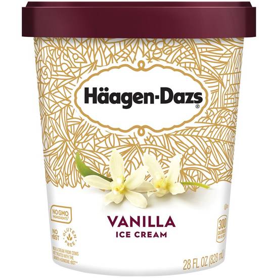 Order Haagen-Dazs Vanilla Ice Cream, 28 OZ food online from Cvs store, SAINT CLAIR SHORES on bringmethat.com