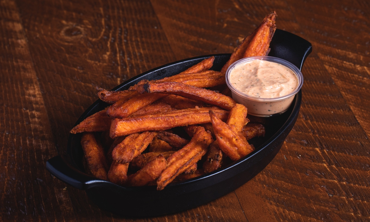 Order Sweet Potato Fries food online from Buckhorn Grill store, Vacaville on bringmethat.com