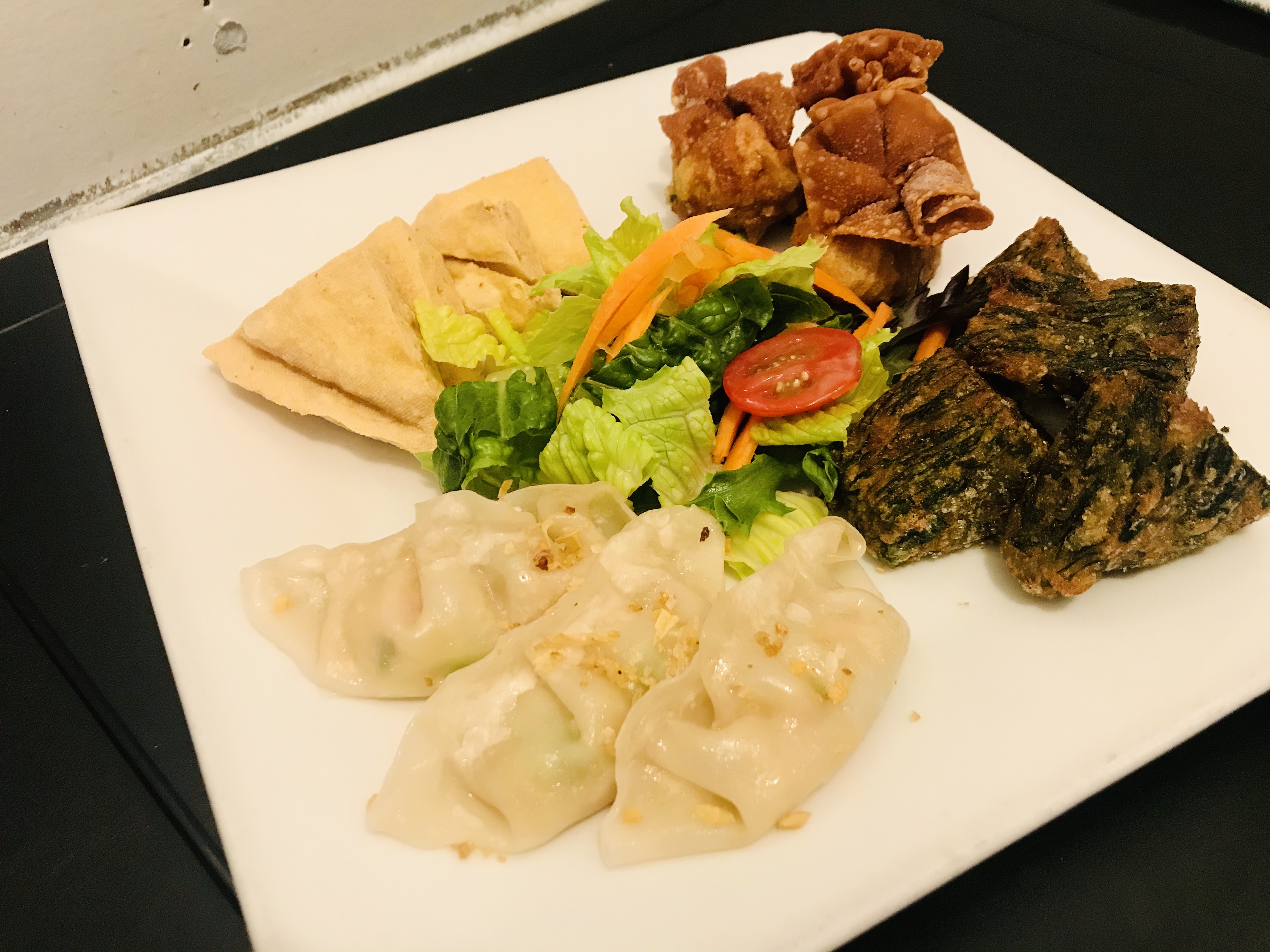 Order Deluxe Vegetarian Appetizer Assortment  food online from Thaism store, Brooklyn on bringmethat.com