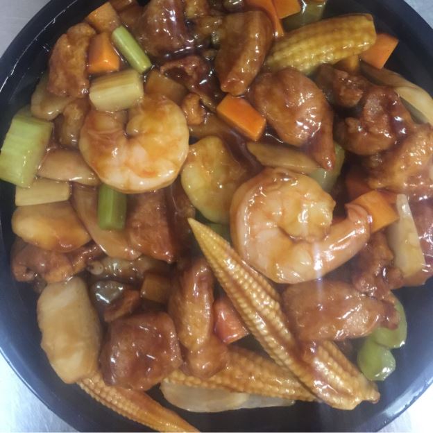 Order Sauteed Chicken & Shrimp food online from Oriental Express Restaurant store, Deptford Township on bringmethat.com