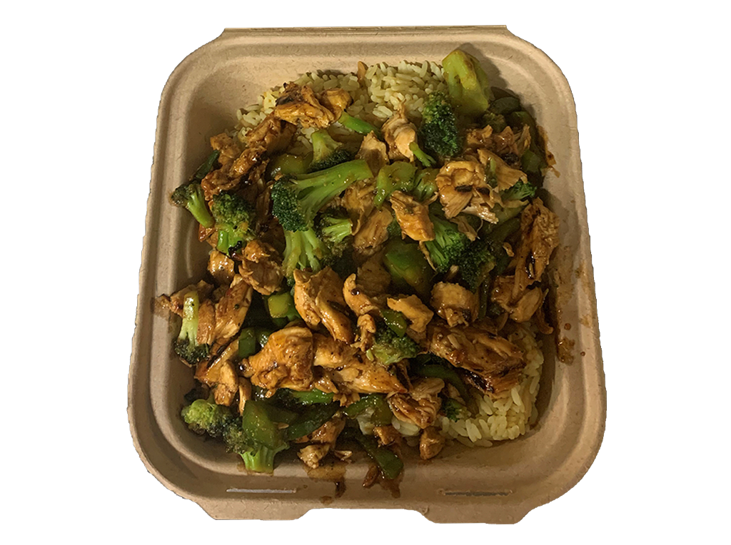 Order Teriyaki Grilled Chicken Dinner food online from Land of Pizza Inc store, South Boston on bringmethat.com