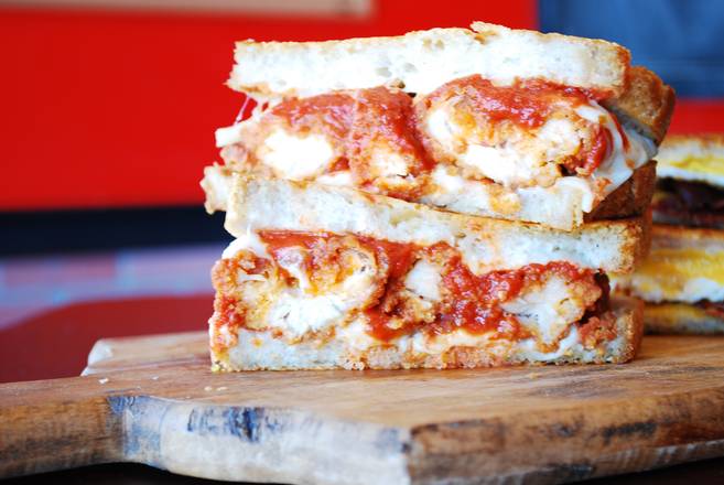 Order Chicken Parm Melt food online from American Crepe Company store, Selden on bringmethat.com