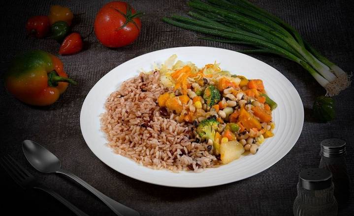 Order Vegetable Stew food online from Negril Jamaican Eatery store, Silver Spring on bringmethat.com