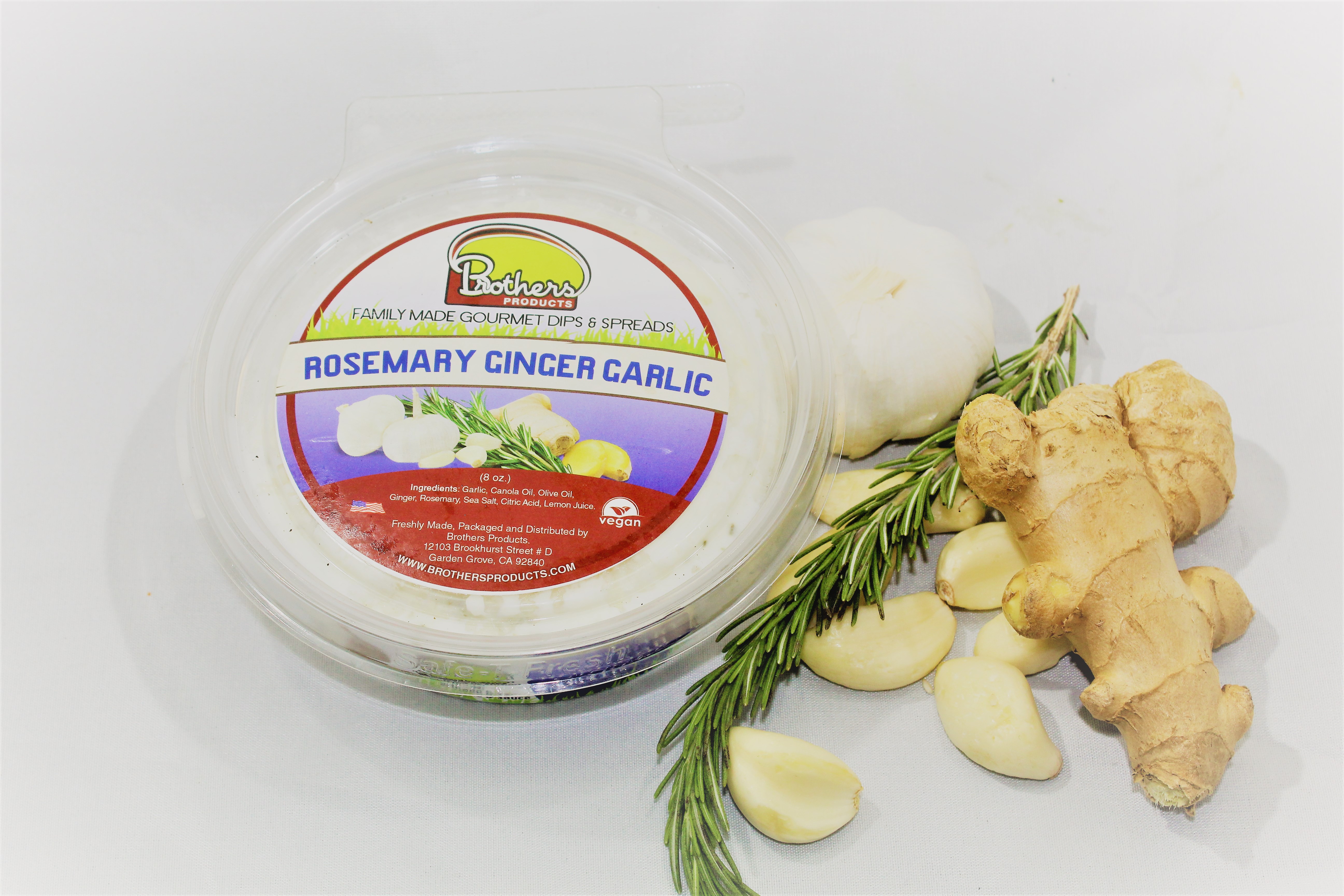 Order Rosemery Ginger Garlic  food online from Brothers Juicery store, Garden Grove on bringmethat.com