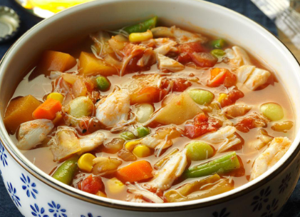 Order Maryland Vegetable Crab Soup food online from May Restaurant store, Frederick on bringmethat.com
