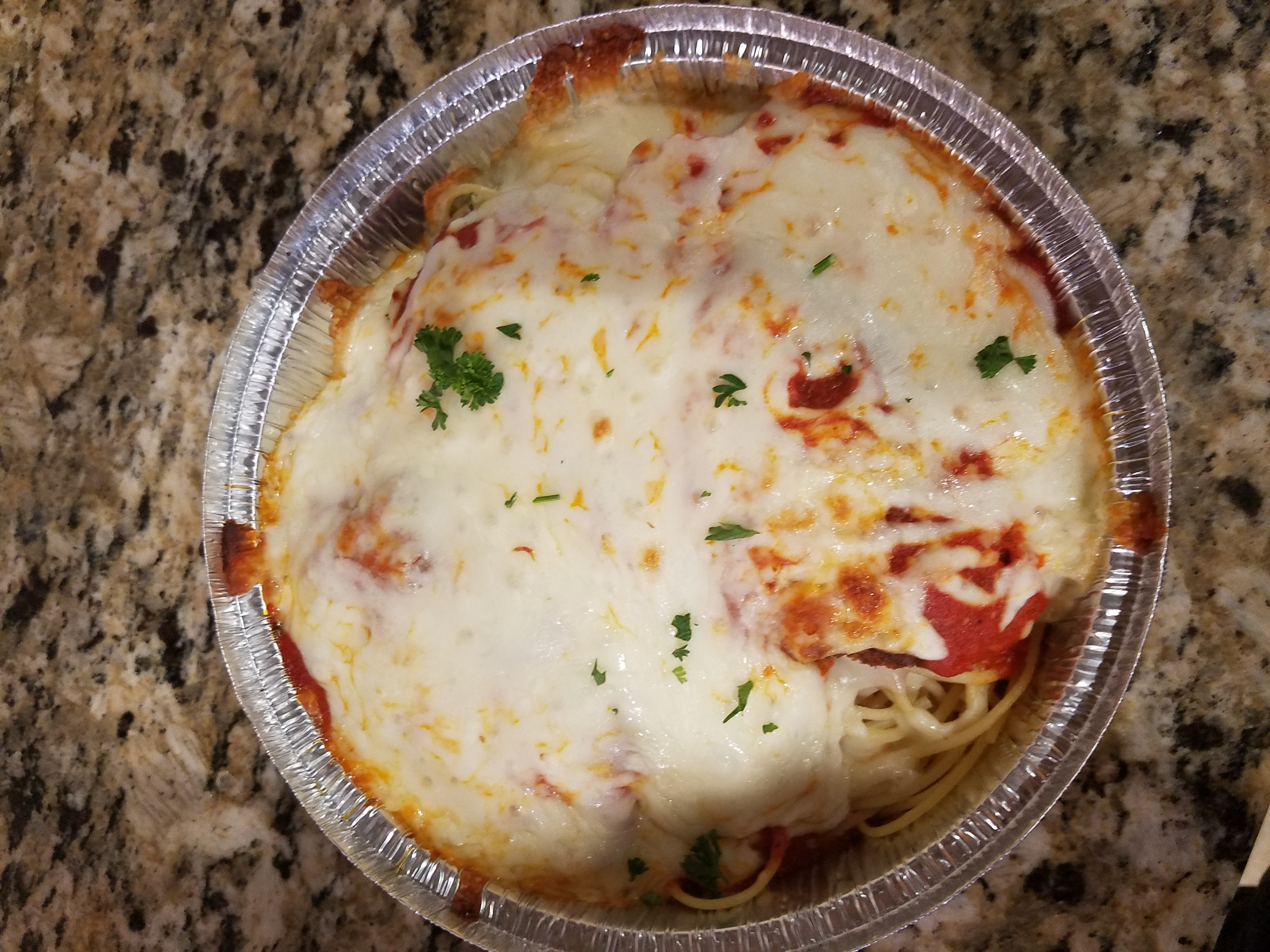 Order Veal Parmigiana food online from Our Place Pizza & Catering store, Edison on bringmethat.com