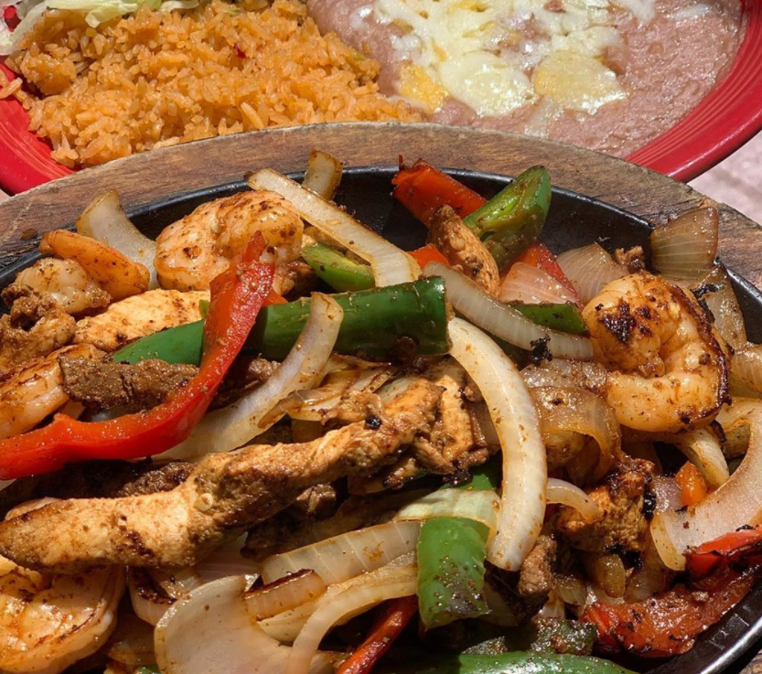 Order Fajitas Supremas food online from Celias Mexican Restaurant store, Daly City on bringmethat.com