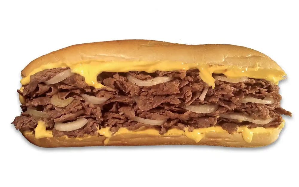 Order Cheese Wiz Philly Cheesesteak - Regular food online from Jerry's Subs & Pizza store, Dunkirk on bringmethat.com