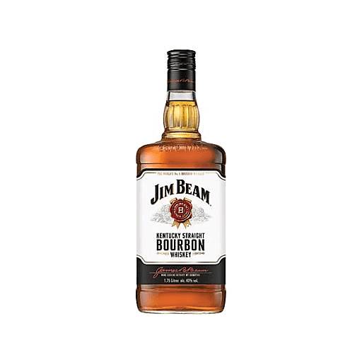 Order Jim Beam Bourbon Whiskey (1.75 LTR) 1612 food online from Bevmo! store, Ladera Ranch on bringmethat.com