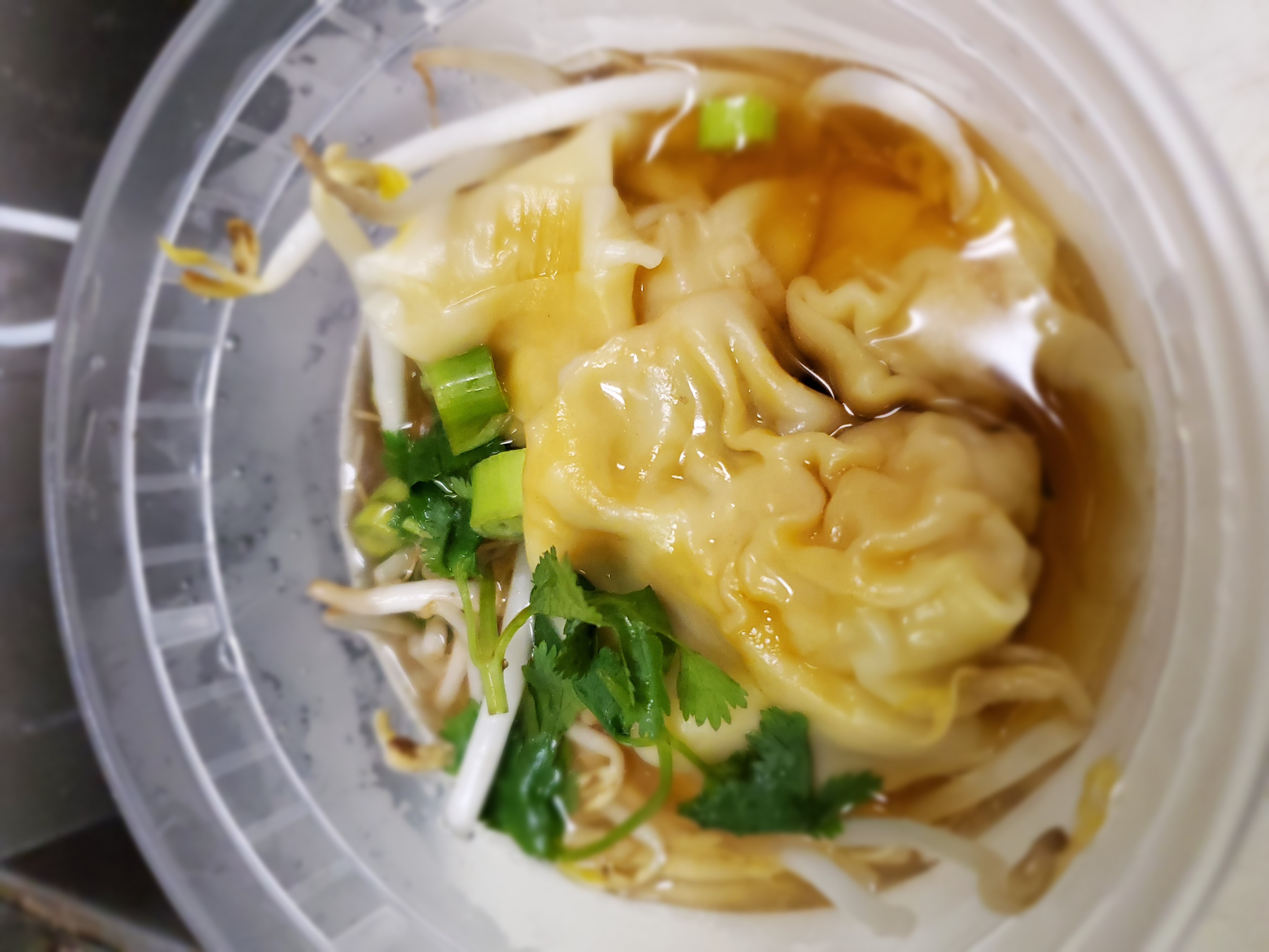 Order Wontons Soup food online from Pick Thai To Go store, Crofton on bringmethat.com