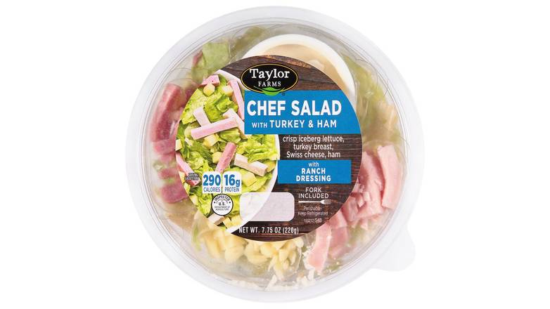 Order Taylor Farms Chef Salad Bowl food online from Red Roof Market store, Lafollette on bringmethat.com