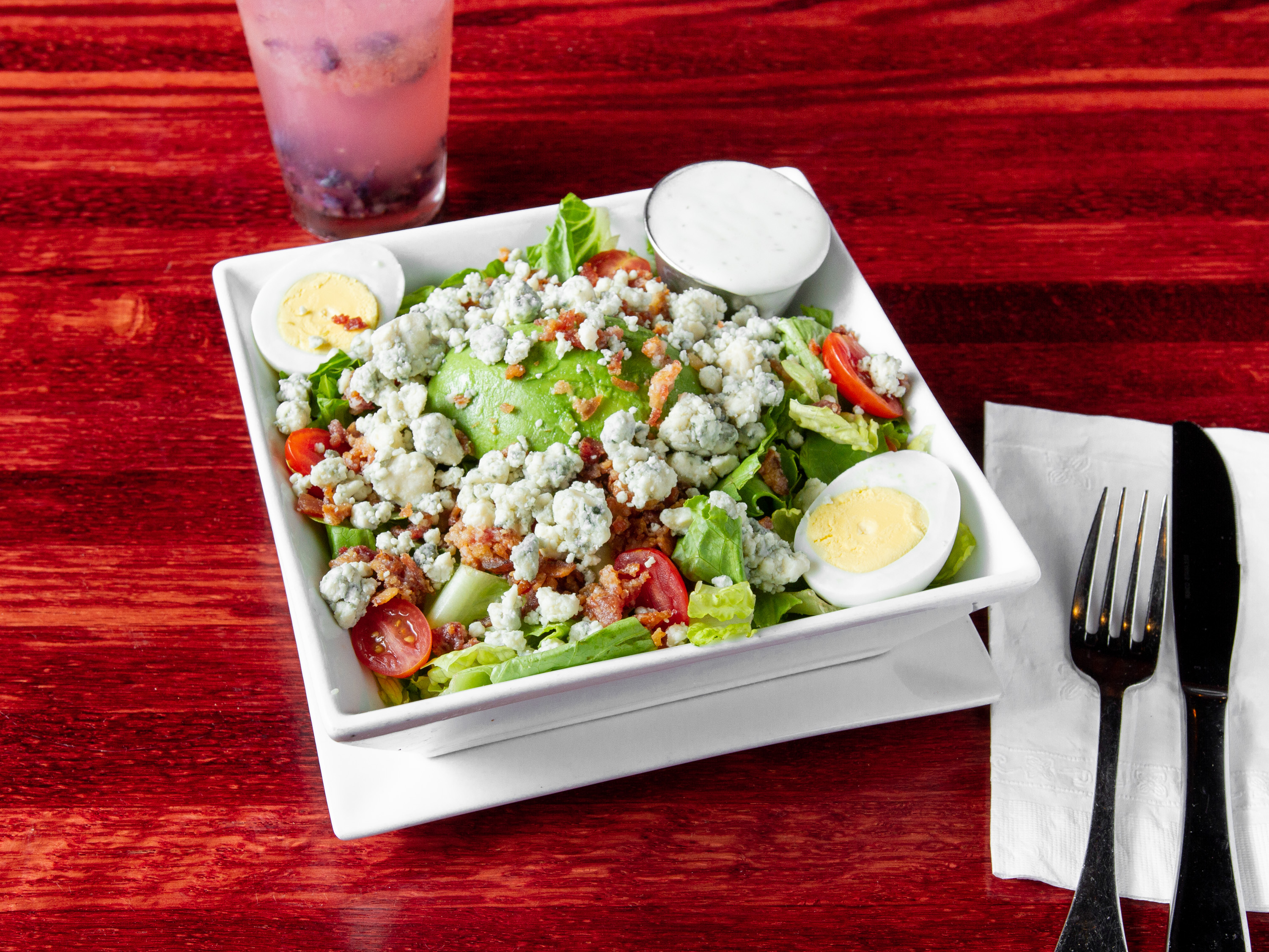 Order Cobb Salad food online from Earth, Wood & Fire store, Fallston on bringmethat.com