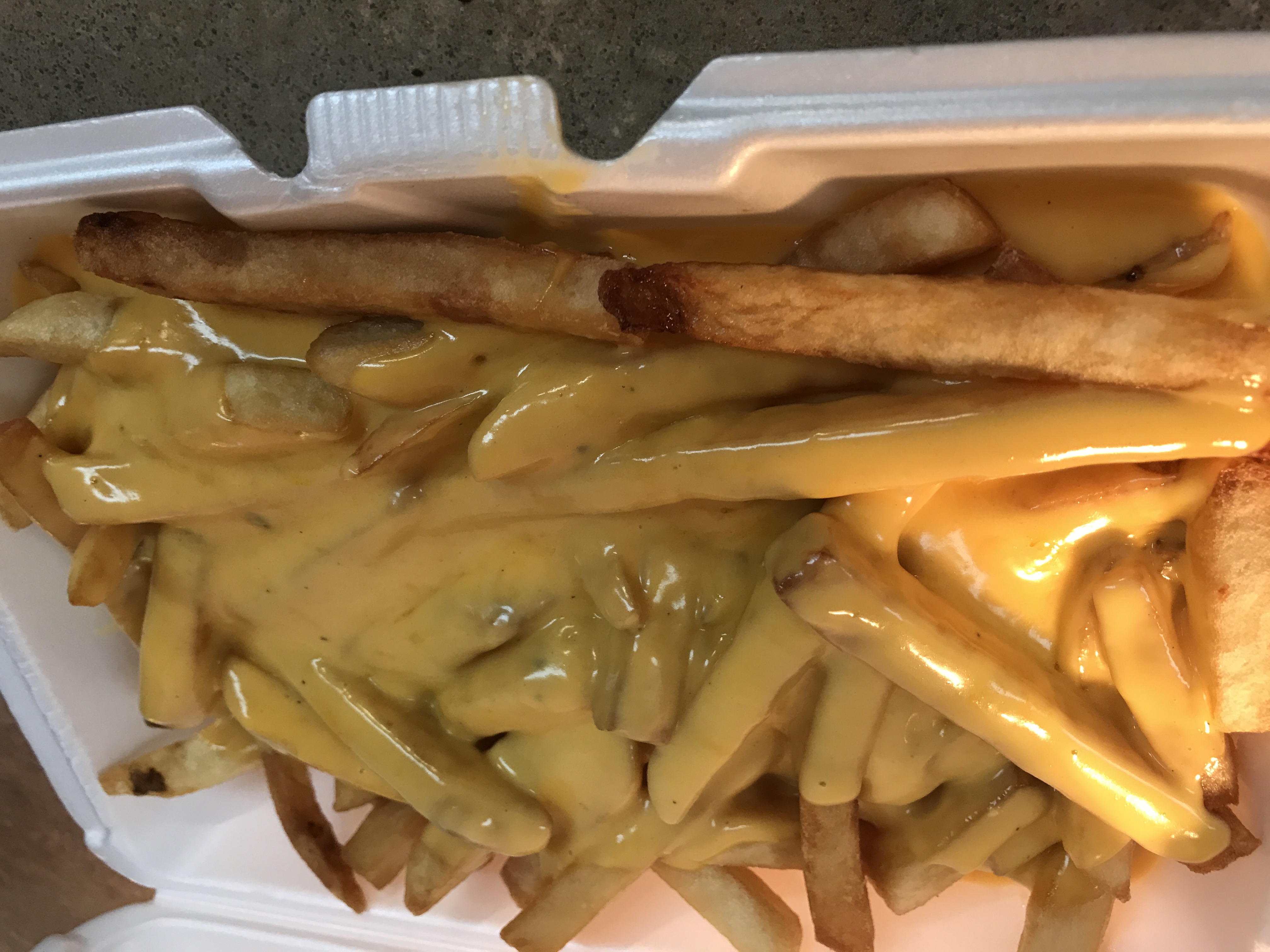 Order Cheesy Fries food online from Mona Lisa Restaurant & Bar store, Norfolk on bringmethat.com