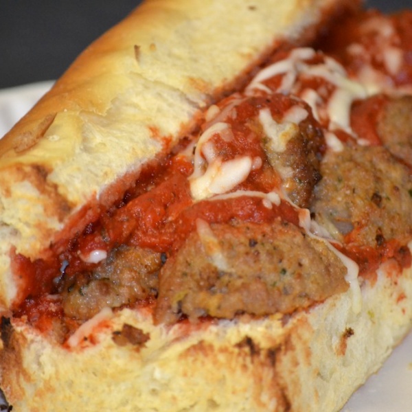 Order Meatball Sandwich food online from Zorbas Pizza store, Millbrae on bringmethat.com