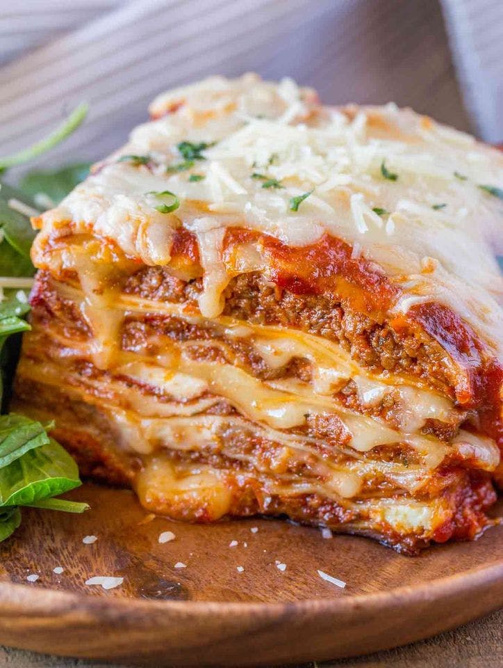 Order Meat Lasagna - Pasta food online from Rosario Pizza store, Bordentown on bringmethat.com